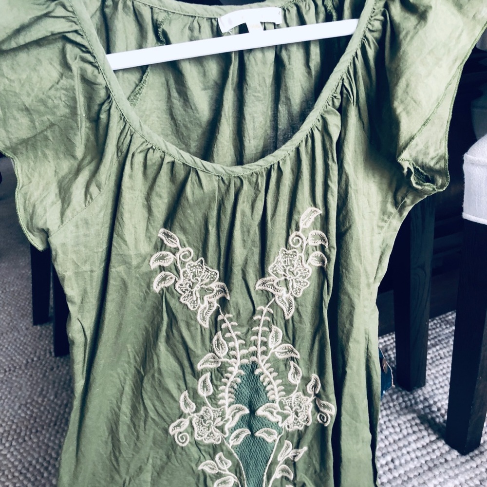 Matty M Embroidered Blouse